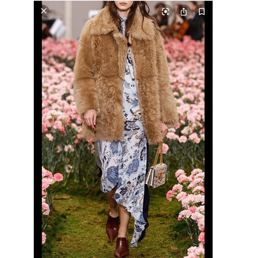 $798 Tory Burch Margaret silk floral dress